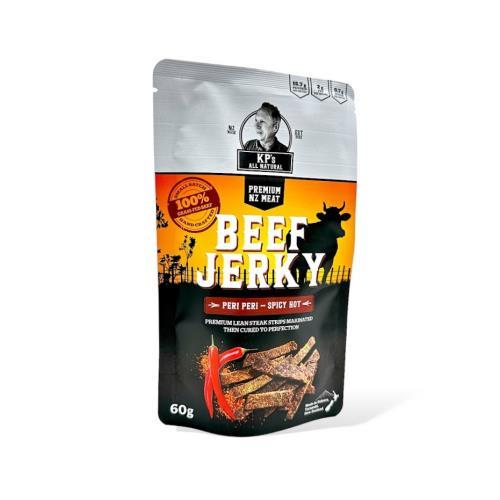 Beef Jerky Peri Peri HOT 60g (KPs)