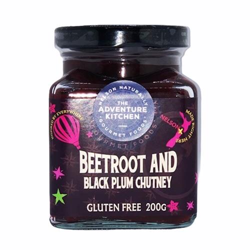 Black Plum and Beetroot Chutney (Nelson Naturally) 200g