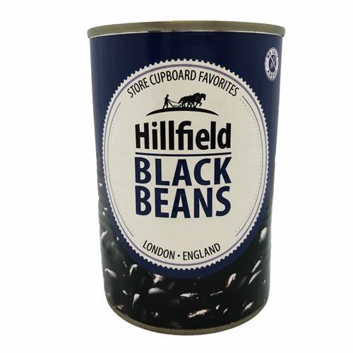 Black Turtle Beans (Hillfield) 400g