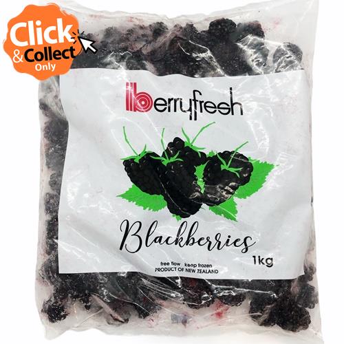 Blackberries Frozen (Berryfresh) 1 Kg