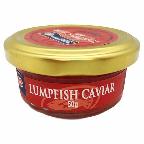 Caviar Lumpfish Red 50g (Holland House)