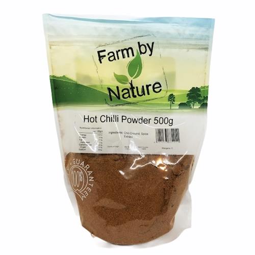 Chilli Powder Hot* 500g (Farm By Nature)