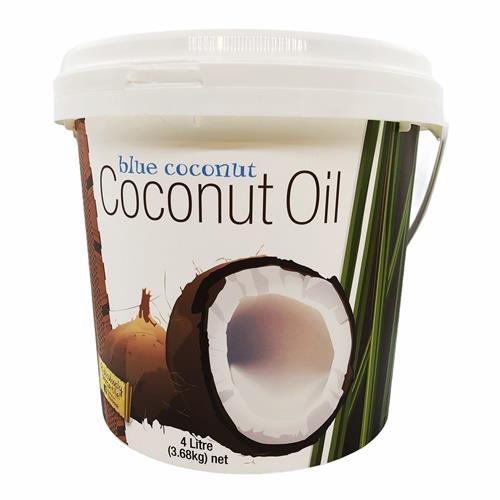 Coconut Oil 4ltr (Blue Coconut)