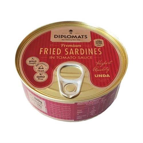 Fried Sardines in Tomato Sauce (Diplomats) 240g