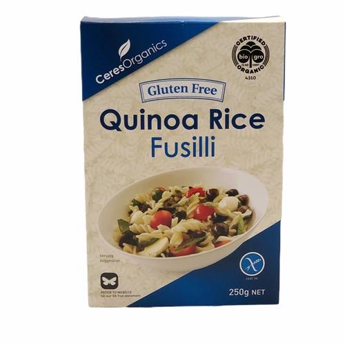Fusilli GF Quinoa Rice (Ceres) 250g*