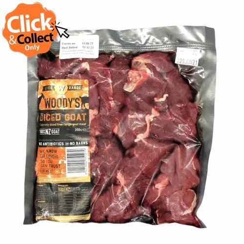 Goat Diced (Woodys) 350g