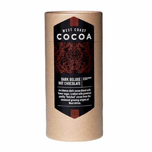 Hot Chocolate Dark Deluxe (West Coast Cocoa) 250g