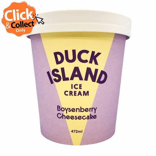 Ice Cream 472ml Boysenberry Cheesecake (Duck Island)