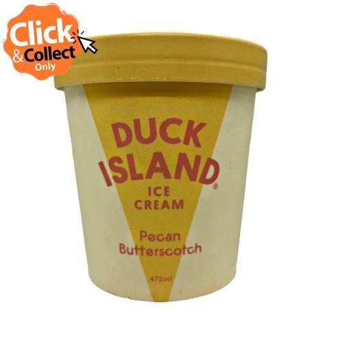 Ice Cream 472ml Pecan Butterscotch (Duck Island)