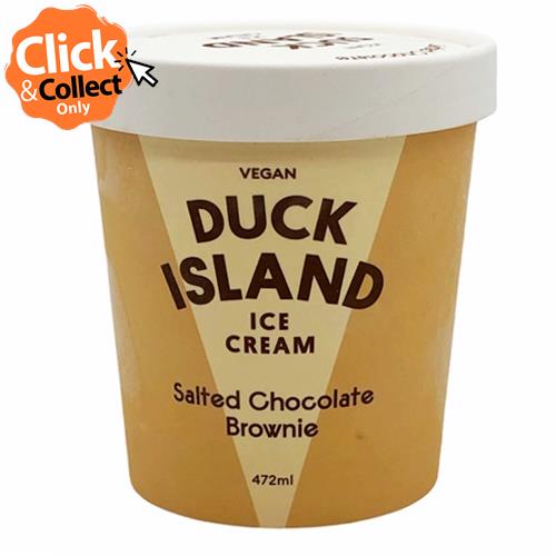 Ice Cream 472ml Salted Chocolate Brownie (Duck Island)*