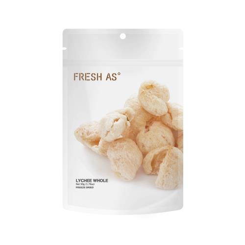 Lychee Whole Freeze Dried 50g (Fresh As)