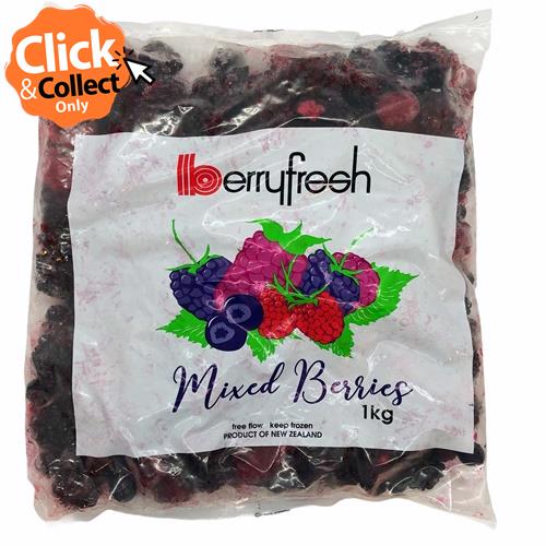 Mixed Berries Frozen (Berryfresh) 1 Kg