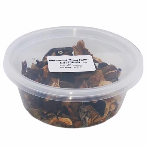 Mushrooms Dried Forest Mixed 25g