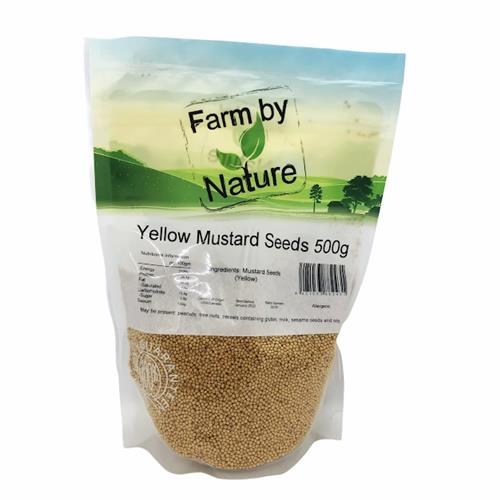 Mustard Seed Yellow 500g (Farm By Nature)