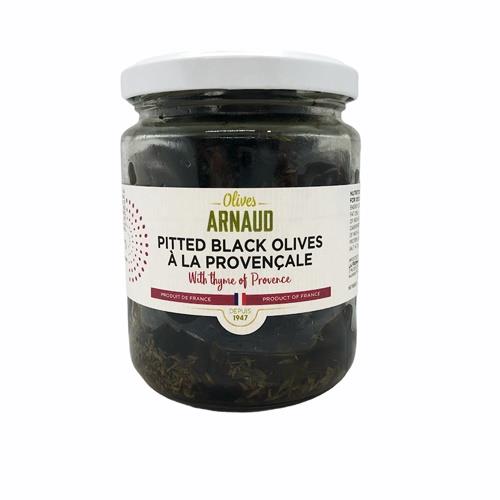 Olives Black Pitted Provencal (Arnaud) 130g