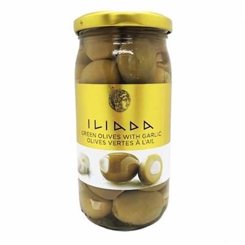 Olives Garlic Stuffed (Iliada) 370g
