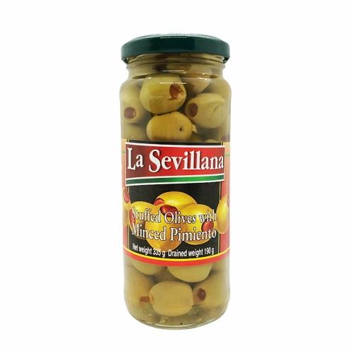 Olives Green Stuffed (La Sevillana) 335g