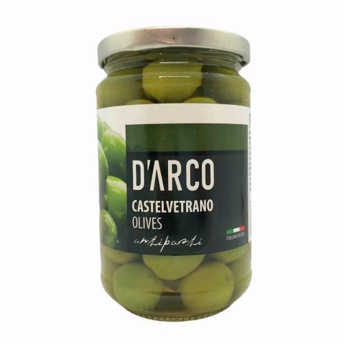 Olives Green Whole Castelvetrano (DArco) 300g