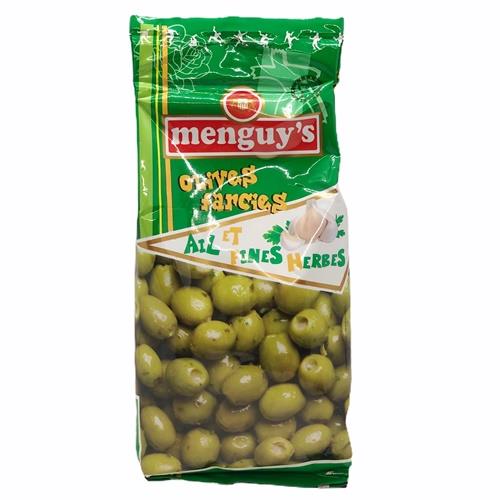 Olives with Garlic and Herbs (Menguys) 200gm