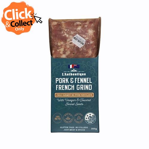Pork & Fennel French Grind 300g (LAuthentique)
