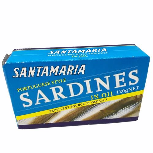 Sardine in Oil (Santa Maria) 120g