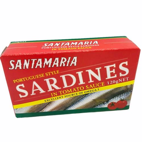 Sardine in Tomato Sauce (Santa Maria) 120g