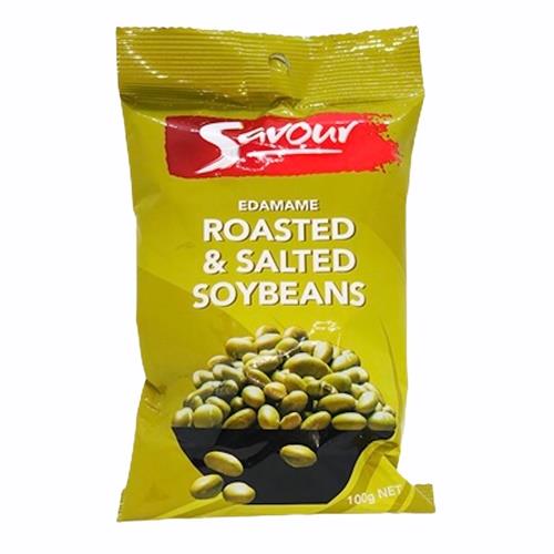 Soy Beans Roasted 100gm (Savour)
