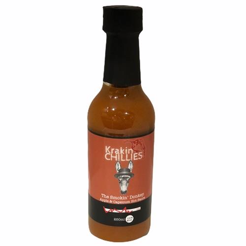 The Smokin Donkey Sauce (Krakin Chillies) 250ml*