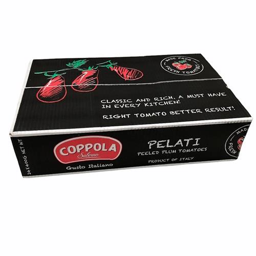 Tomato Whole Peeled (Coppola) TRAY 24x400g