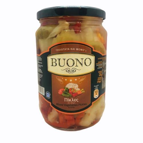 Vegetables Mixed Pickled (Buono) 690g