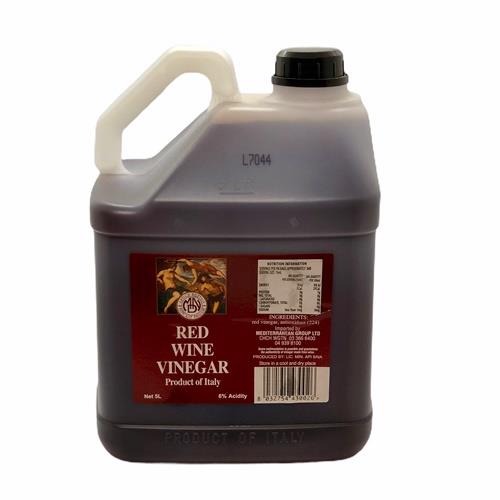 Vinegar Red Wine (De Nigris) CASK 5 Litre