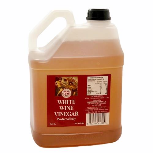 Vinegar White Wine (De Nigris) CASK 5 Litre