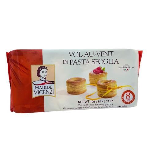 Vol au Vent Pastry Shells (Vicenzi) 100g