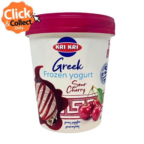 Yoghurt Frozen Sour Cherry (Kri Kri) 500ml
